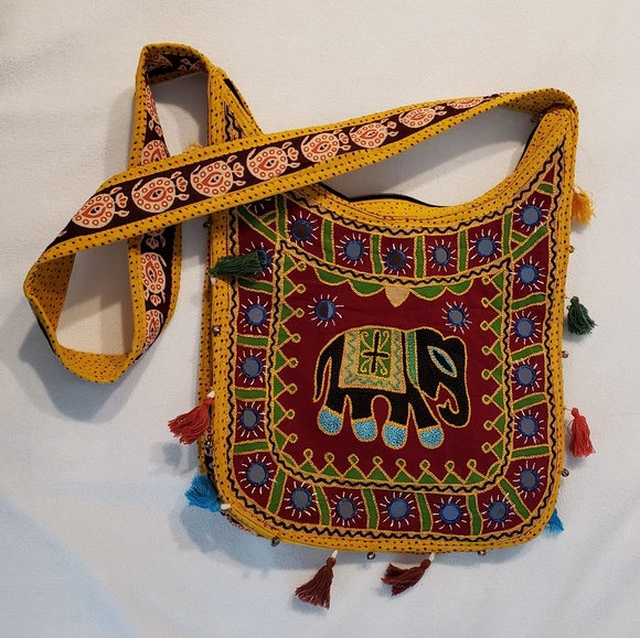 Handbags - Indian Elephant Tote Bag